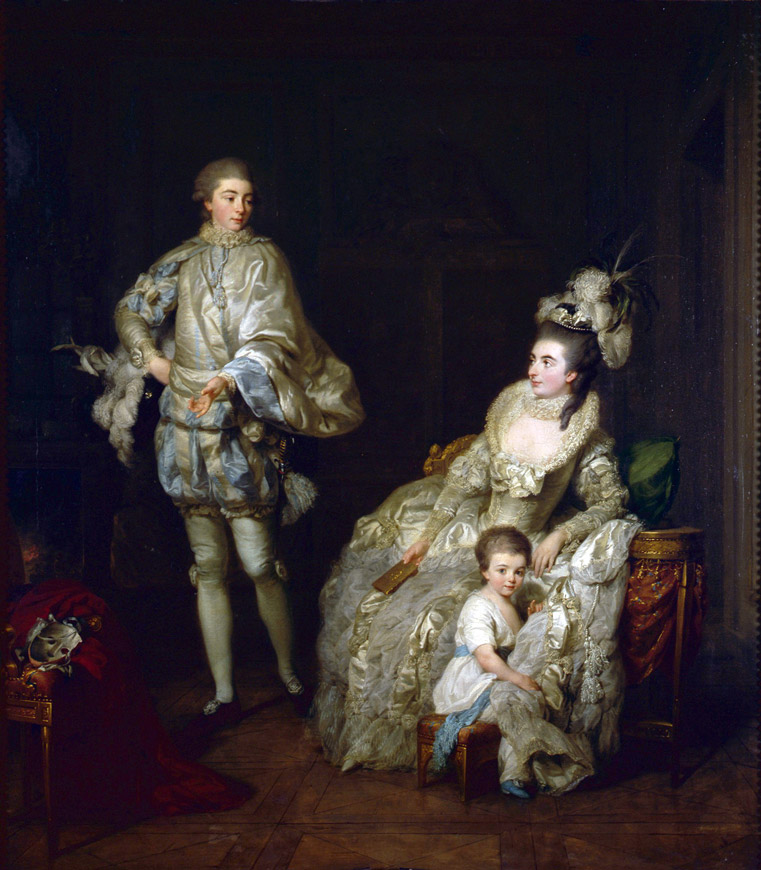 Famille Lesparre par Tischbein