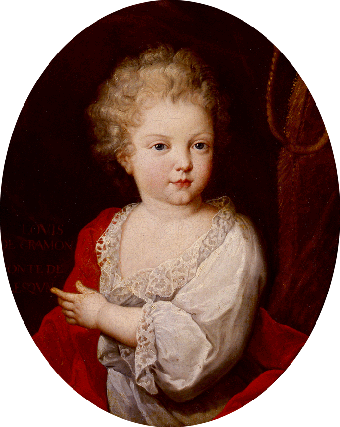 Louis de Gramont enfant