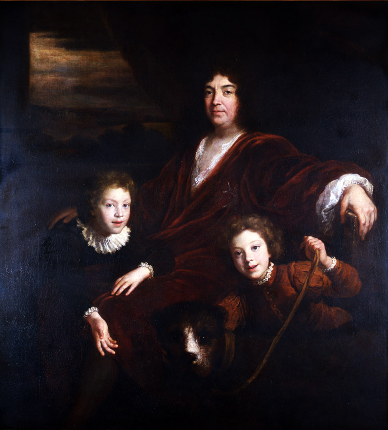 Maréchal Antoine V de Gramont et ses enfants
