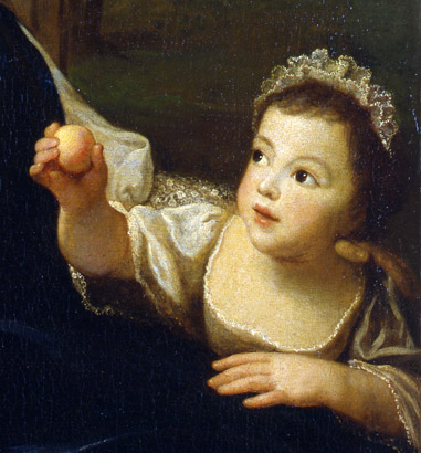 Marie Christine de Noailles et sa fille détail2